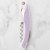 Effen kleur effen wisteria licht paarse kurkentrekker (Voorkant)