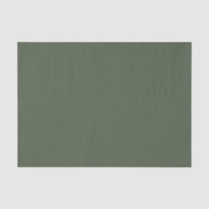 Effen kleur Forest Moss donkergroen Tissuepapier