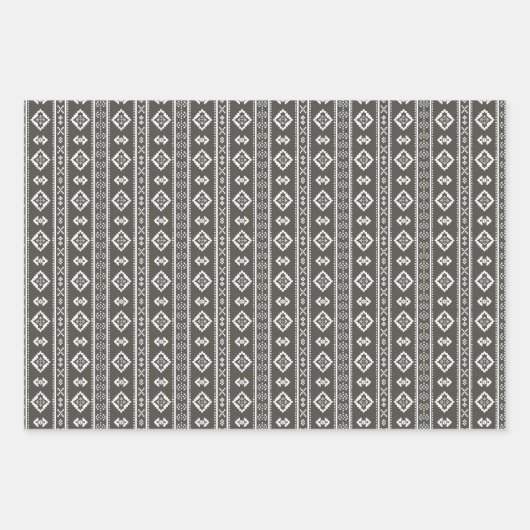 Effen kleur Forest Shadow groen grijs Inpakpapier Vel (Voorkant 2)