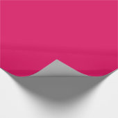 Effen kleur: framboos cadeaupapier (Hoek)