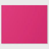 Effen kleur: framboos cadeaupapier (Vlak)
