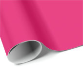Effen kleur: framboos cadeaupapier (Rol Hoek)