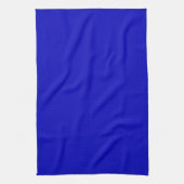 Effen kleur kobaltblauw theedoek (Verticaal)