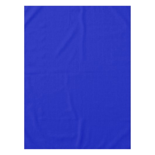 Effen kleur: Koningsblauw Tafelkleed (Voorkant)
