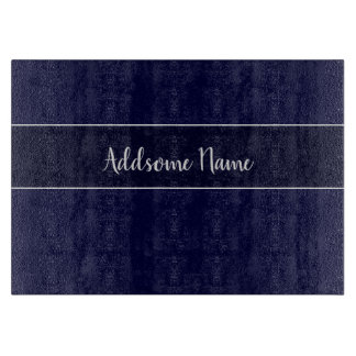 Effen kleur Navy Blue Keuken Snijplank