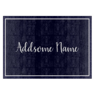 Effen kleur Navy Blue Keuken Snijplank