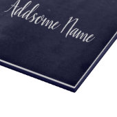 Effen kleur Navy Blue Keuken Snijplank (Hoek)