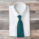 Effen kleur Oceanic Blauwgroen Stropdas<br><div class="desc">Effen kleur Oceanic Blauwgroen effen ontwerp.</div>