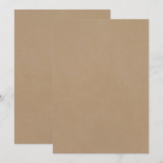 Effen kleur platte uitnodigingen aankondigingen ka