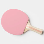 Effen kleur: Roze Tafeltennisbatje (Zijkant)