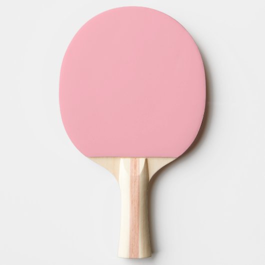 Effen kleur: Roze Tafeltennisbatje (Voorkant)