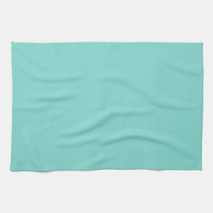 Effen kleur: turquoise aqua theedoek