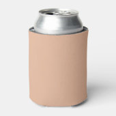 Effen kleur zoete perzik blikjeskoeler (Blikje Voorkant)