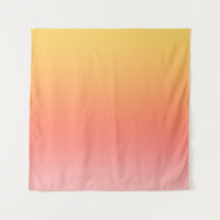 Effen kleuren - Geel tot Misty Pink ombre