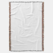 Effen kleurendeken - gepersonaliseerd thuisaccent deken (Voorkant Verticaal)