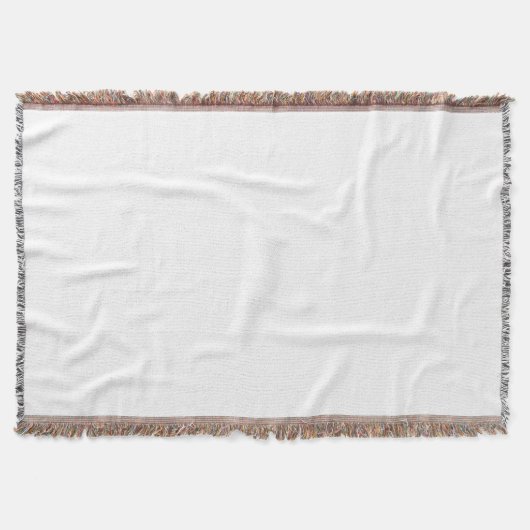 Effen kleurendeken - gepersonaliseerd thuisaccent deken (Voorkant)