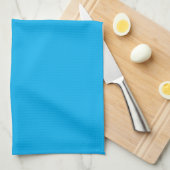 Effen Kleurige Tekst Sjabloon Theedoek (Quarter Fold)