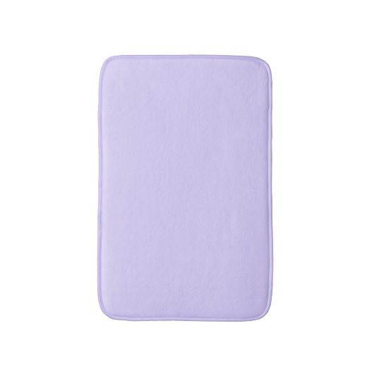Effen lavendel badmat (Voorkant Verticaal)