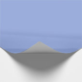 Effen Licht Ultramarijnblauw Cadeaupapier (Hoek)
