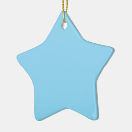 Effen lichtblauwe achtergrond, egaal gekleurd keramisch ornament