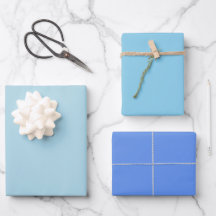 Effen Lichte Hemel Bloem Blauwe Tinten 3 Tinten