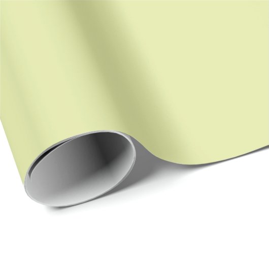 Effen Lichtgrijs Geel Cadeaupapier (Rol Hoek)
