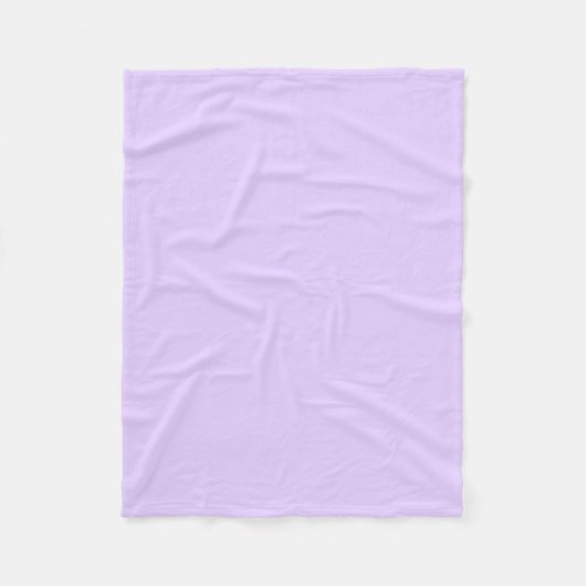 Effen lila achtergrond fleece deken (Voorkant)