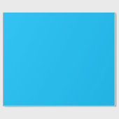 Effen luchtblauwe kleur tint toon cadeaupapier (Vlak)