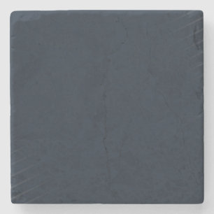 Effen marineblauwe kleur stenen onderzetter