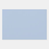 Effen massief staal Royal Blue Shades 3 Tones Inpakpapier Vel (Voorkant 2)