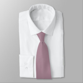 Effen mauve, monogram toevoegen stropdas