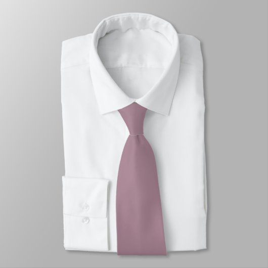Effen mauve, voeg monogram toe stropdas (Gebonden)