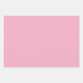 Effen Nadeshiko anjer roze tinten 3 tinten Wr Inpakpapier Vel (Voorkant)