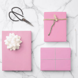 Effen Nadeshiko Anjers Roze Tinten 3 Tinten Wr Inpakpapier Vel