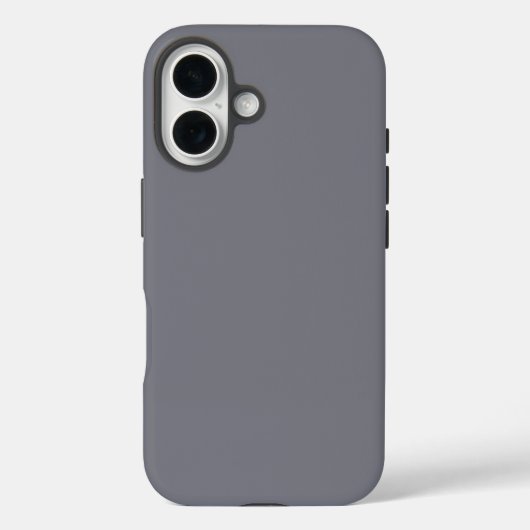 Effen natuurlijke titanium kleur Case-Mate iPhone case (Achterkant)