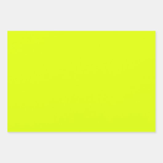 effen neon kleuren inpakpapier vel (Voorkant 2)