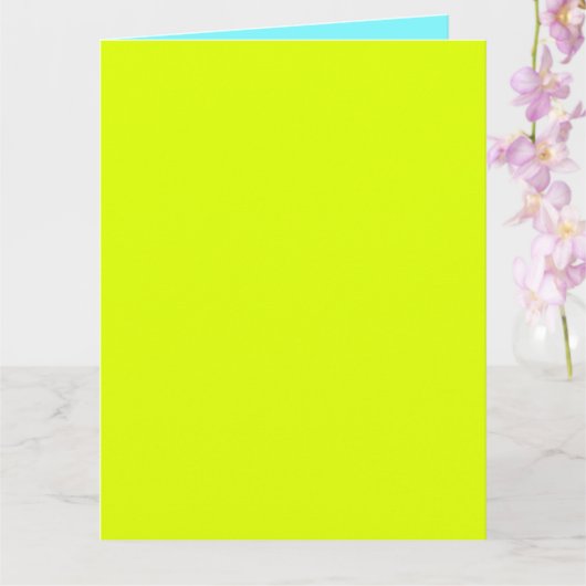 effen neon kleuren kaart (Orchidee)