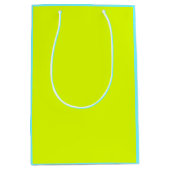 effen neon kleuren medium cadeauzakje (Voorkant)