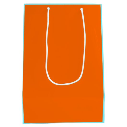 effen neon kleuren medium cadeauzakje (Achterkant)