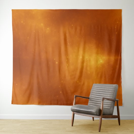 Effen oranje Halloween-foto-achtergrondtapijt Wandkleed (In Situ (horizontaal))