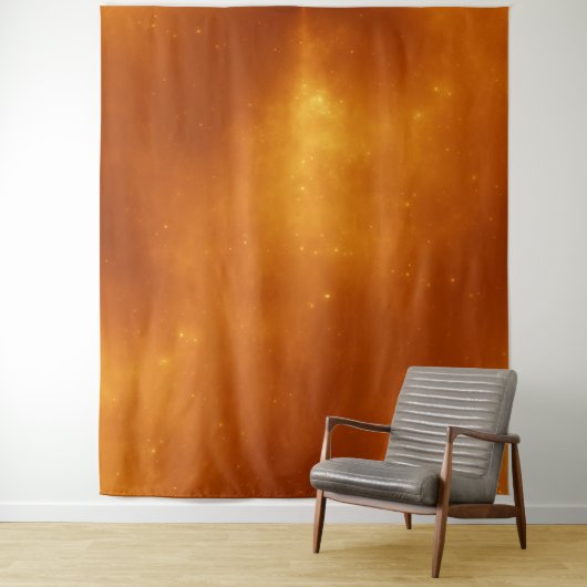 Effen oranje Halloween-foto-achtergrondtapijt Wandkleed (In situ)