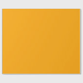 Effen Oranje Kleur Schakering Cadeaupapier (Vlak)