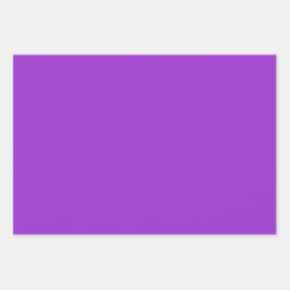 Effen Orchidee Vivid Vrouwelijke Paarse tinten 3 t Inpakpapier Vel