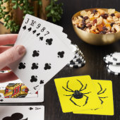 Effen oude spin pokerkaarten (Insitu)
