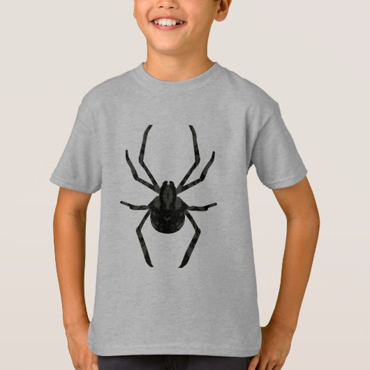 Effen oude spin t-shirt (Voorkant)