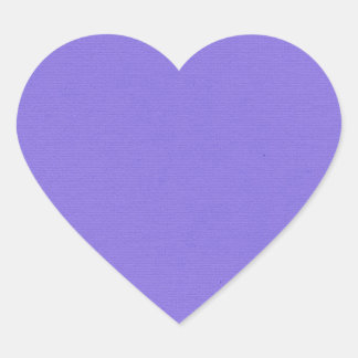 Effen Paars Hart Sticker
