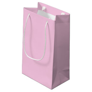 Effen Pastel Roze Klassieke Baby Shower Meisje Klein Cadeauzakje