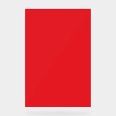 Effen rode achtergrond acryl bord (Voorkant)