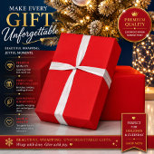 Effen rode achtergrond cadeaupapier
