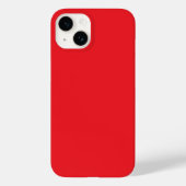 Effen rode achtergrond Case-Mate iPhone case (Achterkant)